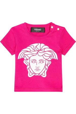 VERSACE Baby logo cotton jersey T-shirt