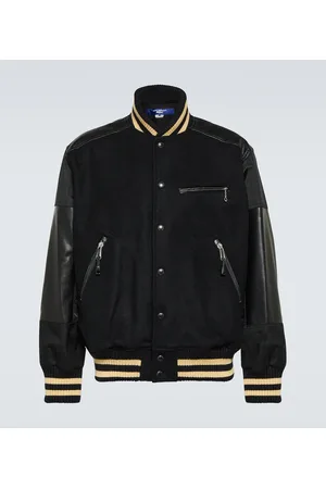 JUNYA WATANABE Wool-blend varsity jacket