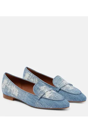 MALONE SOULIERS Bruni denim loafers