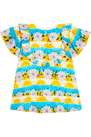MORLEY Ummy ruffled printed cotton dress