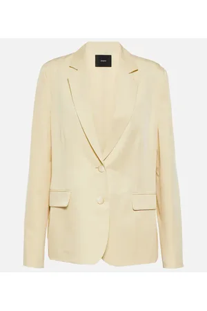 Joseph Belmore silk and cotton blazer