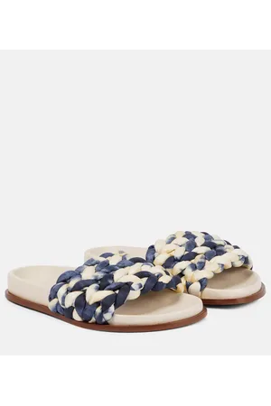Chloé ChloÃ© Kacey tie-dye woven slides