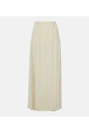 Totême Wrap crÃªpe maxi skirt