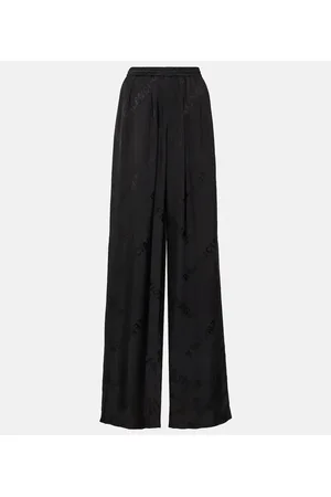 Balenciaga Logo jacquard track pants