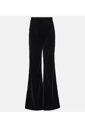 Costarellos Barine cotton velvet straight pants