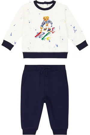 Ralph Lauren Baby Polo Bear top and pants set