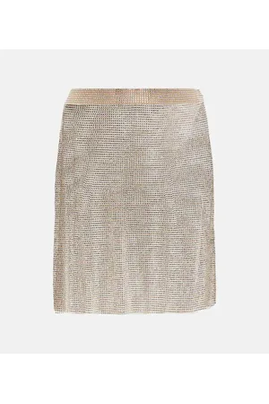 GIUSEPPE DI MORABITO Crystal-embellished miniskirt