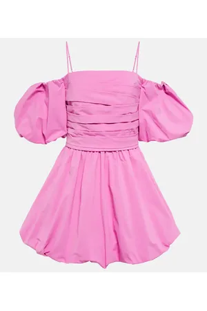 Simkhai Puff-sleeve off-shoulder minidress