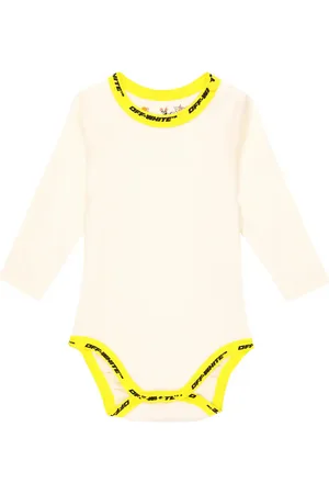 OFF-WHITE Baby cotton jersey bodysuit