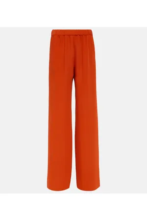 VALENTINO Cady Couture wide-leg pants