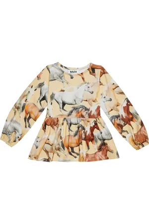 Molo Renae printed cotton-blend dress