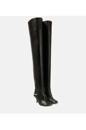 Stella McCartney Ryder faux leather over-the-knee boots