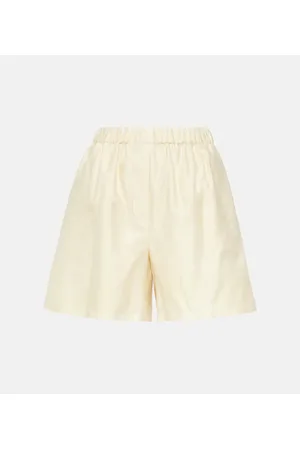 Max Mara Piadena high-rise cotton shorts