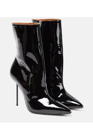 PARIS TEXAS Lidia patent leather ankle boots