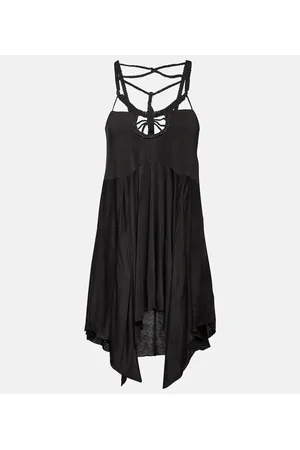 Isabel Marant Diana macramÃ© jersey minidress