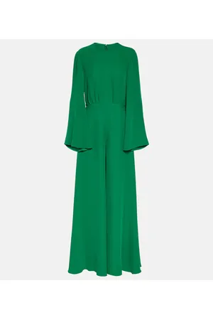 VALENTINO Cady Couture silk jumpsuit