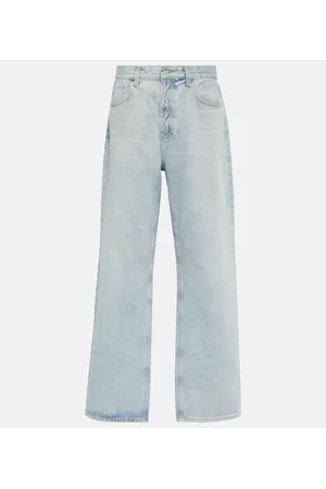 AG Jeans X EmRata Clove mid-rise jeans