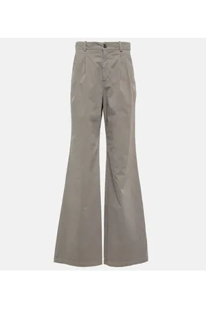 NILI LOTAN Flavie cotton-blend wide-leg pants