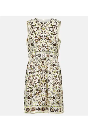 Tory Burch Printed silk minidress