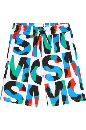 Stella McCartney Printed cotton jersey shorts