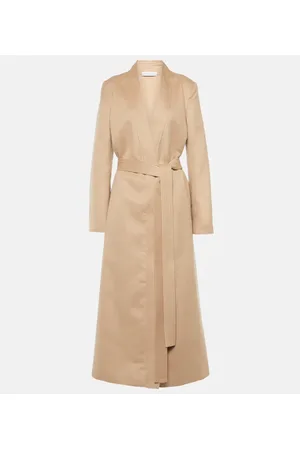 GABRIELA HEARST Devon wrap silk coat