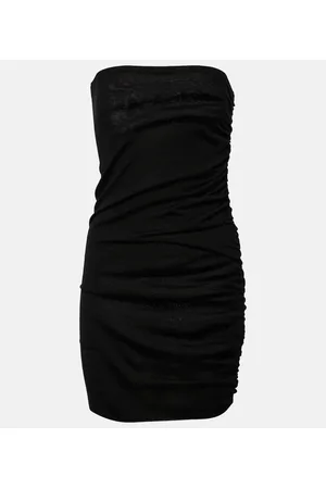Isabel Marant Ruched wool minidress