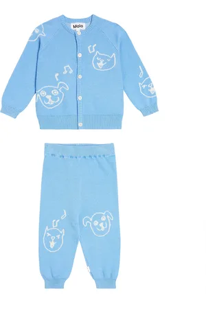 Molo Baby Brody cardigan and Sol pants set