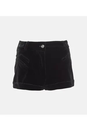 Etro Cotton velvet shorts