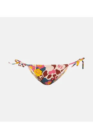 ERES Kaki printed bikini bottoms