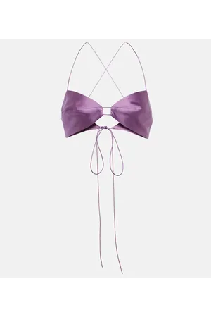 The Sei Silk bra top