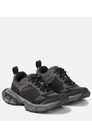 Balenciaga 3XL suede-trimmed sneakers