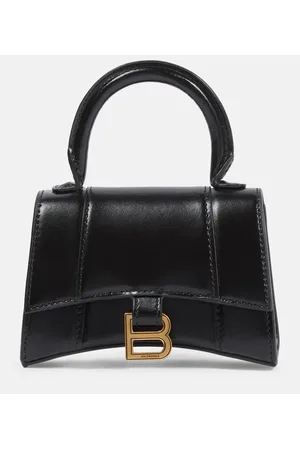 Balenciaga Hourglass Mini leather crossbody bag