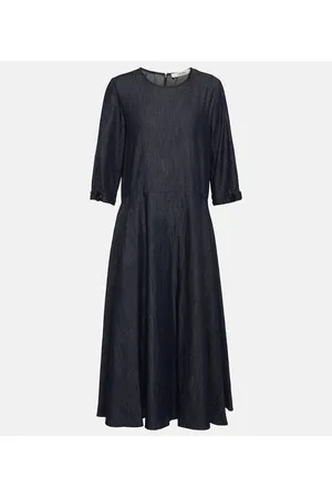 Valery denim midi dress