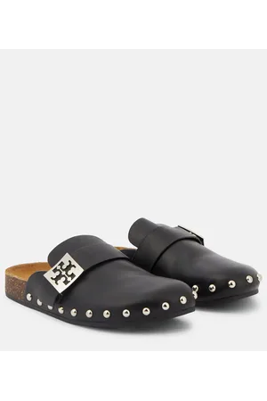 Tory Burch Mellow studded leather slippers