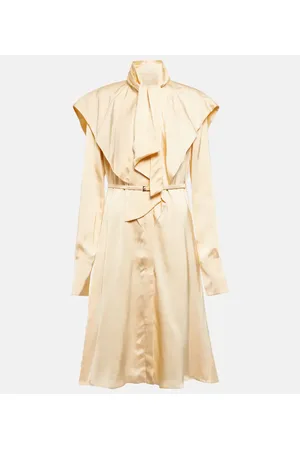 Jil Sander Satin shirt dress