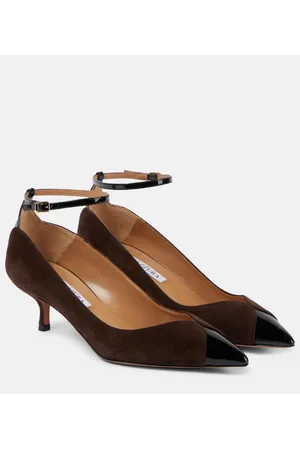 Aquazzura Pinot 50 suede pumps