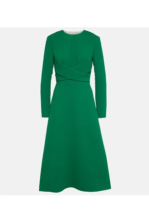 EMILIA WICKSTEAD Elta crÃªpe midi dress