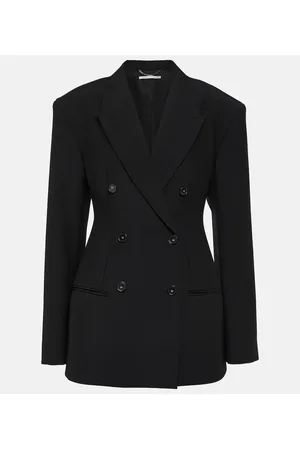 Stella McCartney Double-breasted wool blazer