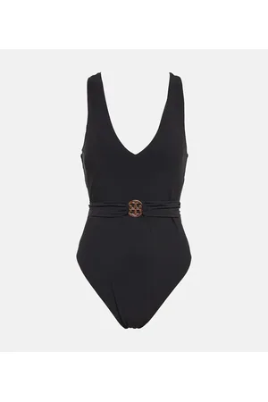 Tory Burch Miller belted swimsuit