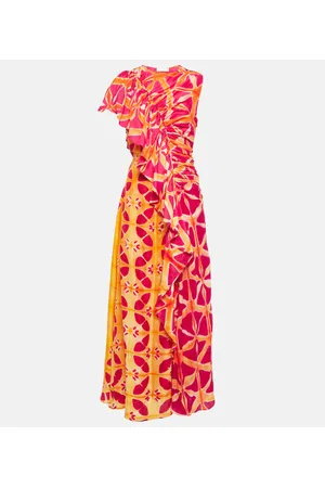 ULLA JOHNSON Lali printed silk maxi dress