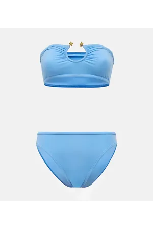 Bottega Veneta Knot bandeau bikini