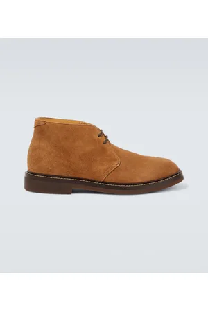 Brunello Cucinelli Suede ankle boots