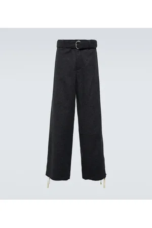 Jil Sander Virgin wool wide-leg pants