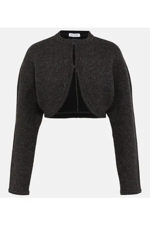 Alaïa AlaÃ¯a Wool-blend shrug