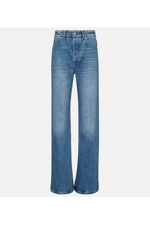 Paco rabanne High-rise wide-leg jeans