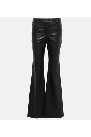 Dorothee Schumacher Sleek Statement leather flared pants