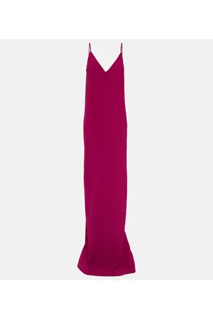 Rick Owens Silk-satin maxi dress