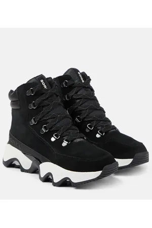 sorel Kinetic Impact Conquest suede ankle boots