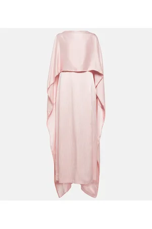 GABRIELA HEARST Caped silk satin gown