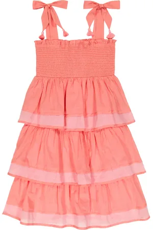 ZIMMERMANN Tiggy printed tiered cotton dress